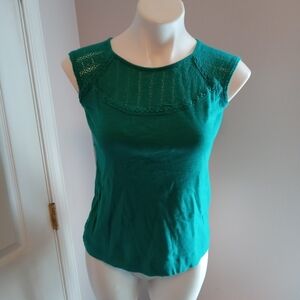 Chaps petite green t-shirt